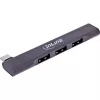 InLine plonas USB-C šakotuvas, 4 prievadų, USB 3.0 + 3x USB 2.0, plonas dizainas