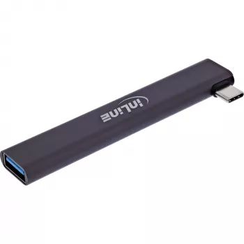 InLine plonas USB-C šakotuvas, 4 prievadų, USB 3.0 + 3x USB 2.0, plonas dizainas