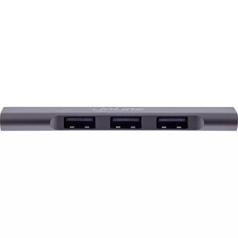 InLine plonas USB-C šakotuvas, 4 prievadų, USB 3.0 + 3x USB 2.0, plonas dizainas