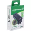 InLine USB-C ilgintuvas 5 prievadų 100 W vidinis įkroviklis universalus suderinamumas