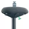 Biuro kėdė Leitz 65450089 Paminkštinta sėdynė Pilka Plastikinis rėmas