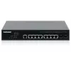 Intellinet 10 prievadų L2+ pilnai valdomas PoE++ jungiklis su 8 Gigabit Ethernet prievadais ir 2 SFP jungtimis