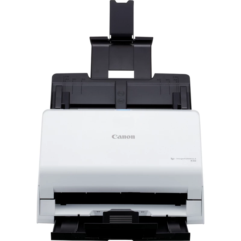 Canon imageFORMULA R30 belaidis stalinis dokumentų skaitytuvas, 216 x 356 mm, 600 x 600 DPI, ADF + lakštų padavimo skaitytuvas, baltas, CIS, RGB LED