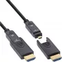 InLine HDMI AOC kabelis, Ultra High Speed HDMI, 8K4K, nuimamas kištukas, 30 m