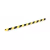 Patvarus C25R poliuretano gaminys juodas geltonas apvalus 1000 mm