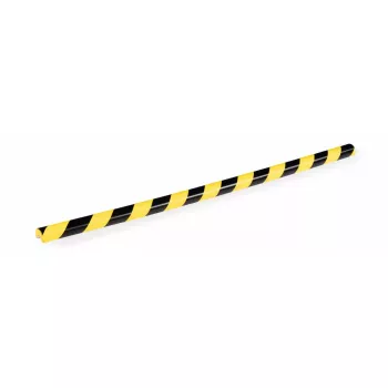 Patvarus C25R poliuretano gaminys juodas geltonas apvalus 1000 mm