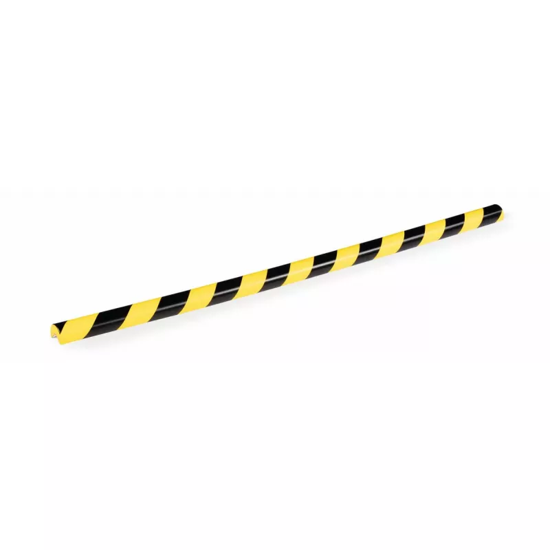 Patvarus C25R poliuretano gaminys juodas geltonas apvalus 1000 mm