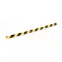 Patvarus C25R poliuretano gaminys juodas geltonas apvalus 1000 mm