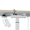 Kompiuterio stalo viršus Leitz 65340001 kvadratinis aliuminis tamsiai pilkas 600x800x650mm