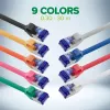 InLine 74900B tinklo kabelis mėlynas 10 m Cat6a S/FTP (S-STP)