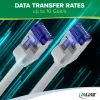 InLine 74900B tinklo kabelis mėlynas 10 m Cat6a S/FTP (S-STP)