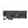 Išplėtimo plokštė ASUS IPMI EXPANSION CARD‑SI PCIe su RJ‑45 ir VGA, juoda/sidabrinė