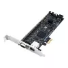 Išplėtimo plokštė ASUS IPMI EXPANSION CARD‑SI PCIe su RJ‑45 ir VGA, juoda/sidabrinė