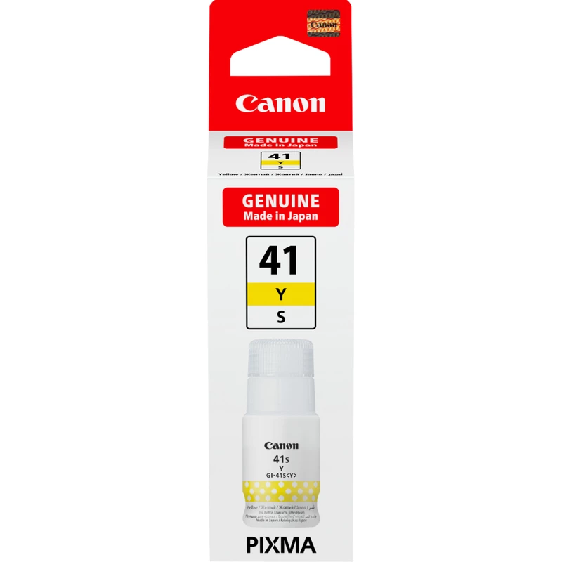 “Canon GI-41S Y” rašalo kasetė 1 vnt. Originali Geltona