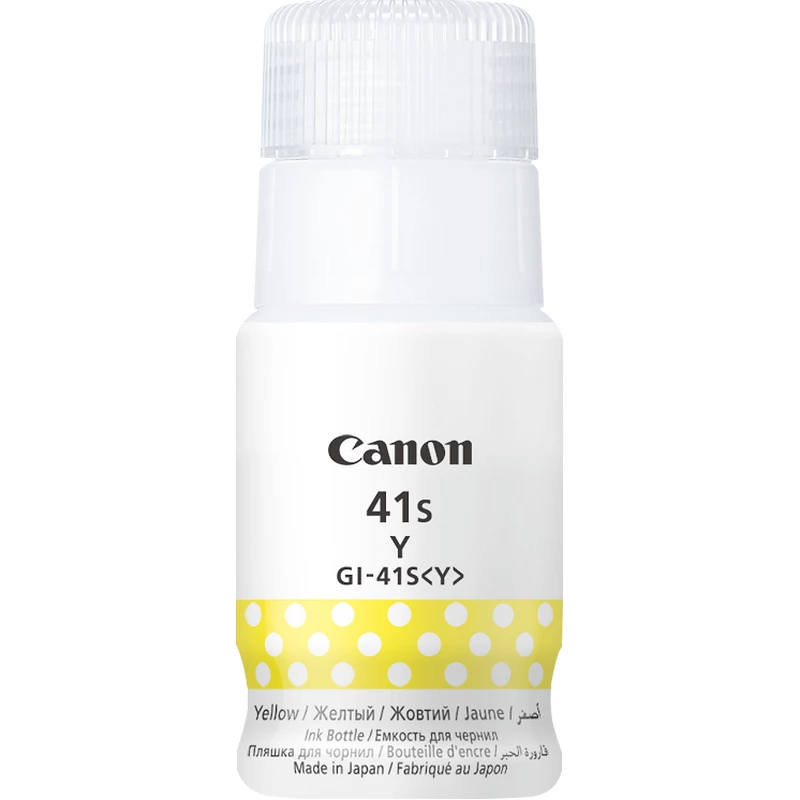 “Canon GI-41S Y” rašalo kasetė 1 vnt. Originali Geltona