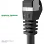 „InLine S-76443U“ tinklo kabelis, pilkas, 0,4 m, Cat6 S/FTP (S-STP)