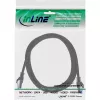 InLine 72633S tinklo kabelis juodas 0,3 m Cat6a S/FTP (S-STP)