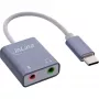 Garso keitiklis InLine 33051F USB Type-C pilkas 42x30x12mm