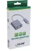 Garso keitiklis InLine 33051F USB Type-C pilkas 42x30x12mm