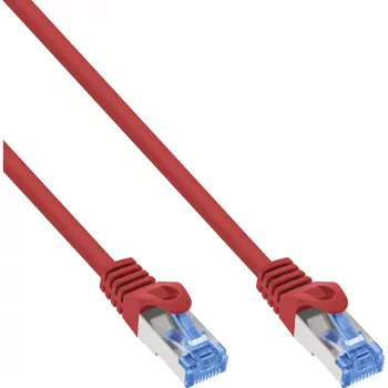InLine 72607R tinklo kabelis Raudonas 7,5 m Cat6a S/FTP (S-STP)