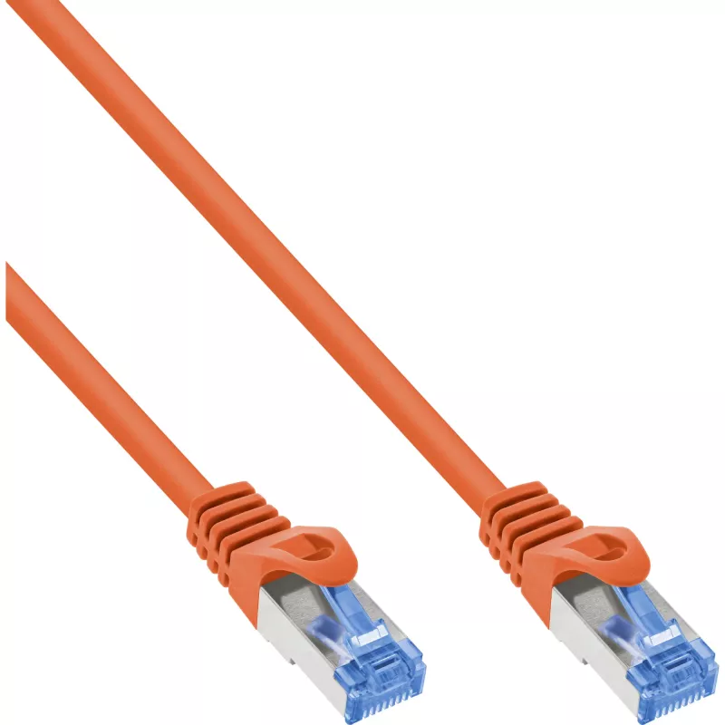 InLine 72607O tinklo kabelis oranžinis 7,5 m Cat6a S/FTP (S-STP)