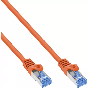 InLine 72603O tinklo kabelis oranžinis 3 m Cat6a S/FTP (S-STP)