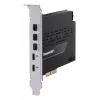 Sąsajos plokštė ASUS ThunderboltEX 5 — PCIe 4.0, Intel JHL9580, Mini DisplayPort, USB 2.0, 120 Gbit/s