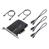 Sąsajos plokštė ASUS ThunderboltEX 5 — PCIe 4.0, Intel JHL9580, Mini DisplayPort, USB 2.0, 120 Gbit/s