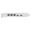 Sąsajos plokštė ASUS ThunderboltEX 5 — PCIe 4.0, Intel JHL9580, Mini DisplayPort, USB 2.0, 120 Gbit/s