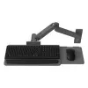 Klaviatūros laikiklis Ergotron LX Pro sieninė klaviatūros svirtis tamsiai pilka maksimali apkrova 2,3 kg