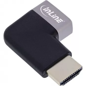 HDMI jungčių adapteris InLine 17991E juoda pilka auksuota
