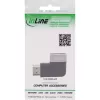 HDMI jungčių adapteris InLine 17991E juoda pilka auksuota