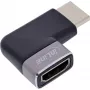HDMI lyčių keitiklis InLine 17991D juoda pilka auksu dengti kontaktai
