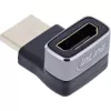 HDMI jungčių adapteris InLine 17991G juodas pilkas auksuotas