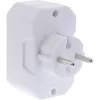 Maitinimo kištuko adapteris Type F Type C InLine 16471E balta