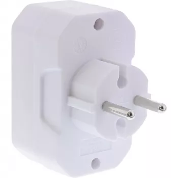 Maitinimo kištuko adapteris Type F Type C InLine 16471E balta