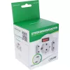 Maitinimo kištuko adapteris F tipo InLine 16471C 2x C tipo + F tipo baltas