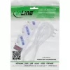 InLine 16431Z maitinimo ilgintuvas 1,5 m 3 kintamosios srovės lizdai (-ų) Vidaus baltas