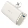 Išorinė baterija Anker A1653021, 5 mAh, Power Delivery, 2× USB-C, 18 W, 3 A, smėlio spalvos