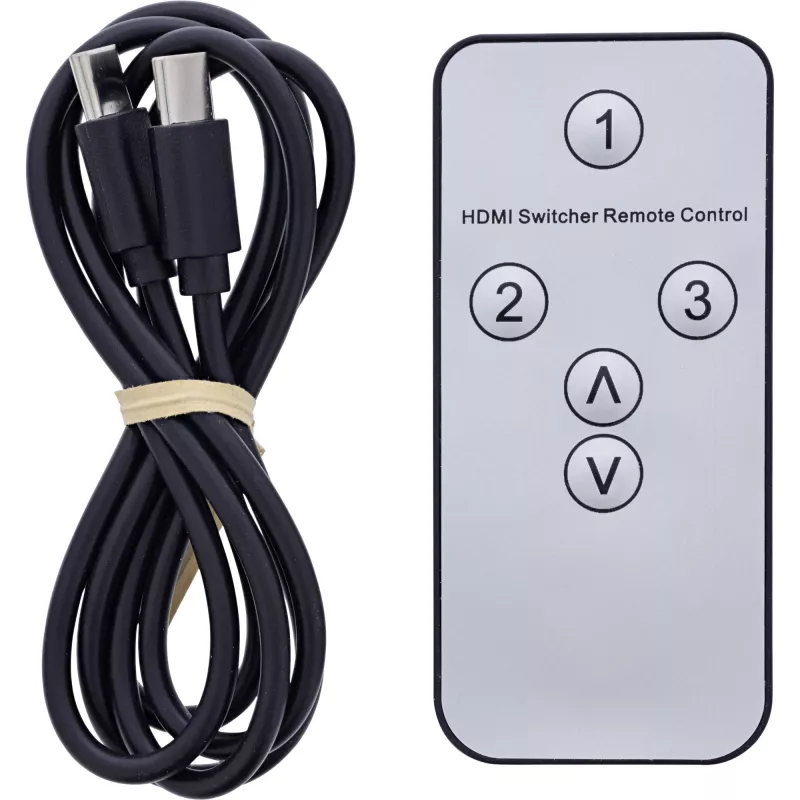 HDMI jungiklis InLine 65020 3 prievadų 8K 60Hz HDCP 2.3