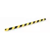Durable S32R plastikinis suapvalintas juodas geltonas 1000 mm