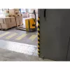 Durable S32R plastikinis suapvalintas juodas geltonas 1000 mm