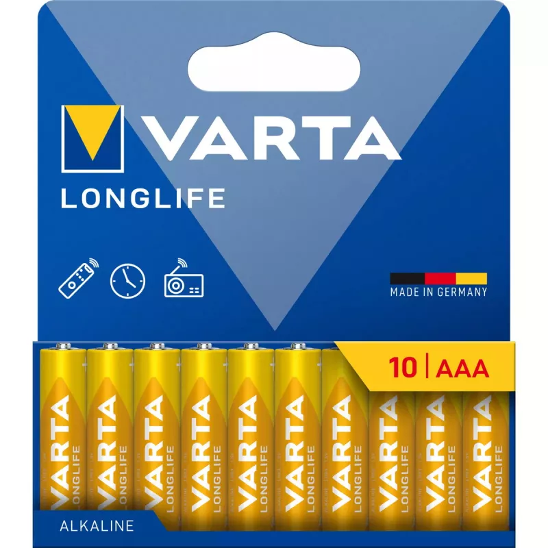 Vienkartinė baterija Varta 4103101761 AAA šarminė