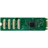 InLine 76660W vidinė nuosekliojo prievado adapteris M.2 lizdui, lizdas (M), ASIX AX99100, 4 Gbit/s