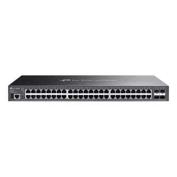 TP-Link Omada SG5452X tinklo jungiklis Valdomas L3 Gigabit Ethernet (10/100/1000) Juoda