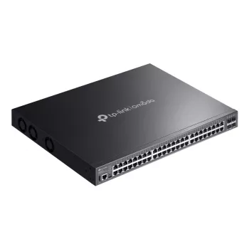 TP-Link Omada SG5452XMPP tinklo jungiklis Valdomas L3 Gigabit Ethernet (10/100/1000) Maitinimas per Ethernet (PoE) Juoda