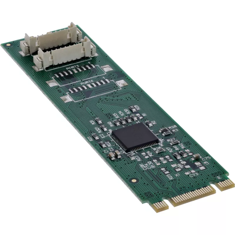 InLine 76660X vidinis nuoseklusis adapteris M.2 vyriškas 4 Gbit/s