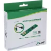 InLine 76660X vidinis nuoseklusis adapteris M.2 vyriškas 4 Gbit/s