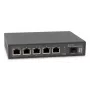 LevelOne GEP-0625 tinklo komutatorius Nevaldomas 2.5G Ethernet (100/1000/2500) Maitinimas per Ethernet (PoE) Juodas