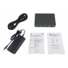 LevelOne GEP-0625 tinklo komutatorius Nevaldomas 2.5G Ethernet (100/1000/2500) Maitinimas per Ethernet (PoE) Juodas